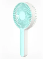 1200mAh Rechargeable Battery 3 Modes Portable Battery Powered Cooling Desktop Mini Handheld Fan