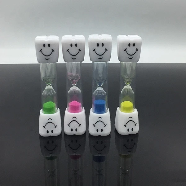 1/3/5/10 Minutes Smiling Face Hourglass Decorative Kids Toothbrush Timer Sand Clock Cafe Egg Timer for Kitchen gadgets