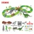 Import 179 pcs diy assembly brain and track car racing slot toys flexible dinosaur race track for kids from China