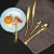 Import 18/10 Rose Gold Plated Cutlery Restaurant Flatware from China