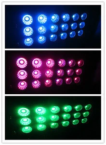 18*15W RGB 3 in 1 wash cyclorama led par light LED stage light guangzhou
