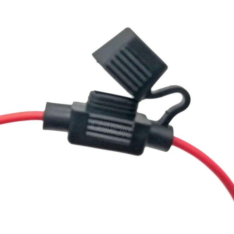 18AWG Cable Inline Mini Blade Fuse Holder, In-line Fuse Holder