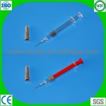 1ml Glass Prefilled Syringe with Needle