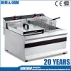 2 Tank 2 Basket Factory price commercial Electric Deep Fryer