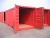 Import 20&#039; half height open top shipping containers marine container from China