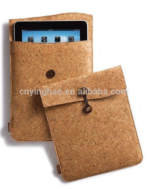2016 most popular cork case for tablet eco-friendly material tablet cover