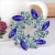 Import 2017custom new products bauhinia flower shape brooch/broches crystal wedding jewelry from China
