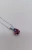 Import 2018 latest design18K real gold garnet pendant necklace  women jewelry from China