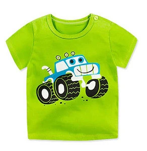 2018 spring and summer children&#039;s short sleeved T-shirts pure cotton boy wear boy