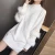 Import 2018  Wool Handmade Sweater Design Coat For Girl Imitation Mink Wool Thicken Loose Knit Coat from China