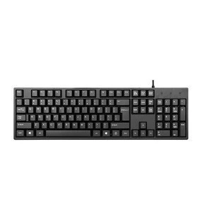 2019 hotsale  Office wired basic normal keyboard 104keys USB cable computer keyboard