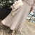 Import 2019  New Winter  Women Clothing  Pleated Retro Classic Literary style Long lady skirt from China