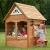 Import 2020 4-5  people outdoor  kids playhouse garden wood from China