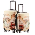 2020 Best Selling ABS Hand Cabin Luggage Travel Bag Colorful Hard Trolley Suitcase