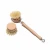 Import 2020 Eco Friendly   Kitchen  Scrub Brushes Bamboo Round Mini Pot Brush Wooden Dish Brush For Vegetable Cleaning from China