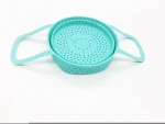 2020 New Coming Space-Saving Foldable Silicone Steamer Basket, IP POT Pressure Cookers Accessories Steamer