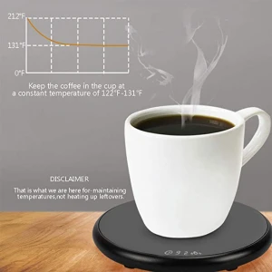 2021 Hot USB Smart Drink Milk Tea Coffee Pad Coaster Cup Warmer Pad With Time and Temperature Control