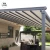 2021 In Stock Waterproof Metal Retractable Shade System Canopies With Outdoor Fabric