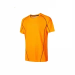 2021 New Arrivals Quick Dry 100% Polyester 150gsm Outwear Sports Unisex Plain T-Shirts Custom Silk Screen Print mens tshirt
