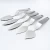 Import 2021 New baking chocolate moulds stainless steel feather spatula knife,leaf chocolate decoration mousse for cake baking tools from China