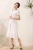 Import 2021 Spring New White Embroidered Lace Skirt Summer New Round Neck Summer Dress Casual Dresses Loose Vintage Chiffon Accept OEM from China