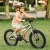 Import 2022 14-Inch Aluminum Alloy BMX Bike with Disc Brake System Cool Stunt Walkway Kids Teenagers Cool Small Bicycle Street Riding from China