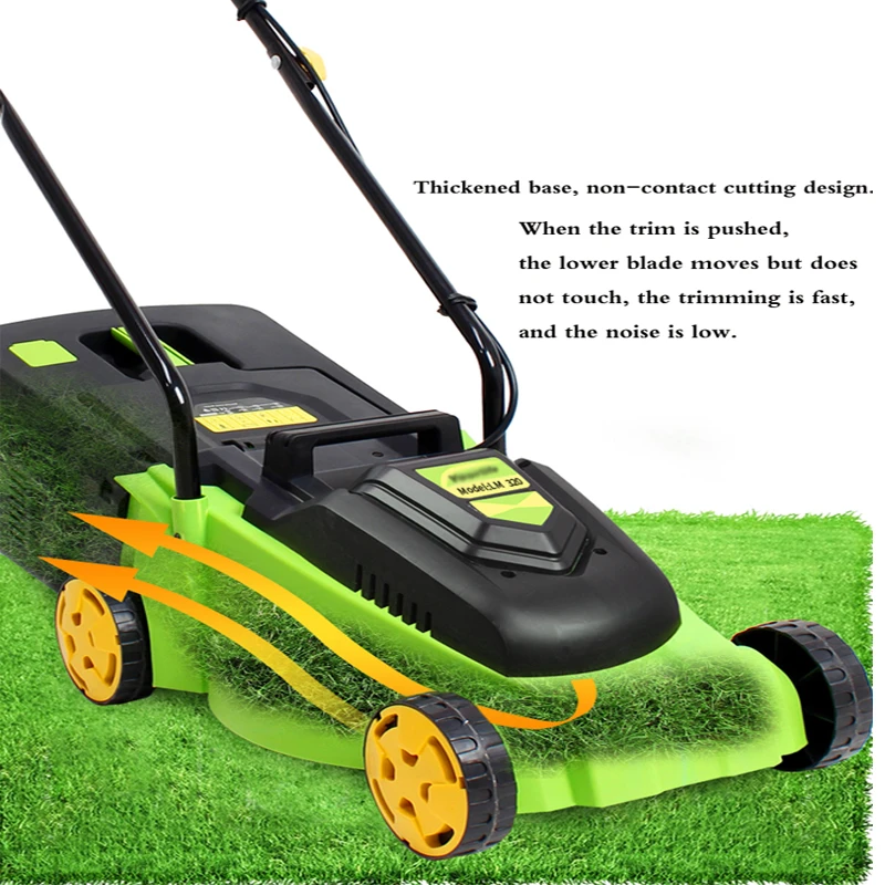 21 inch 3 in engine self propelled green workers lawn mower