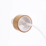 24/410 Hot selling Manufacturer Natural sprayer Covering bamboo pump cap fine mist sprayer