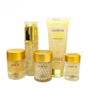 24k pure gold foil ageless anti wrinkle skin care set