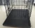 Import 24&quot; Black dog crate fold metal pet cage kennel house of Animal from China