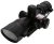 Import 2.5 - 10x40 Tactical Rifle Scope with Red Laser Dual Illuminated Mil-dot W / Rail Mount Airsoft Riflescope from China