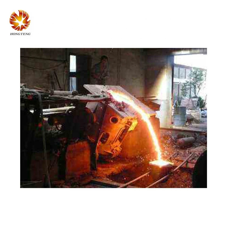 250KG induction steel scrap iron melting furnace machine