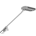 25W LED Clamp Light for Trade Show Tension Fabric Graphic print Banner Stand