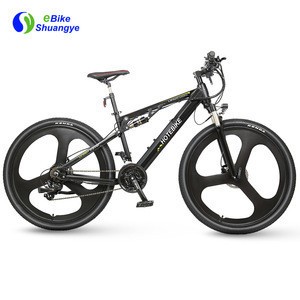 29 inch bicycle electric e bike 3-spoke magnesium alloy wheel ebike 48v 36v full suspension