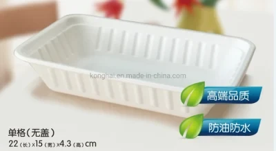 Buy 2c Eco-friendly Biodegradabel Disposable Cornstarch Fresh Tray For ...