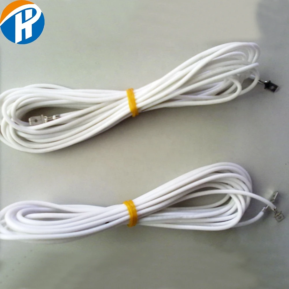 2m refrigeration Storage Defrosting Heater Wire with end socket and lead wire