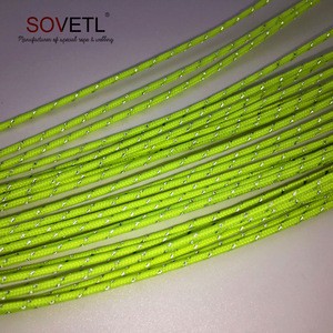 2mm Fluorescent Reflective Guyline Uhmwpe Braided Tent Rope Camping Cord Paracord