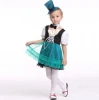 3-12 years kids cosplay costumes, girl new year holiday party clothing set