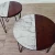 Import 3 Pieces Living Room Furniture Modern Marble Paper MDF Mix Coffee Table Set from China