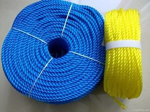 3 strands PE packaging rope,4mmx20m