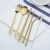 Import 304 stainless steel fork spoon chopsticks and drinking straw set with wheat box from China