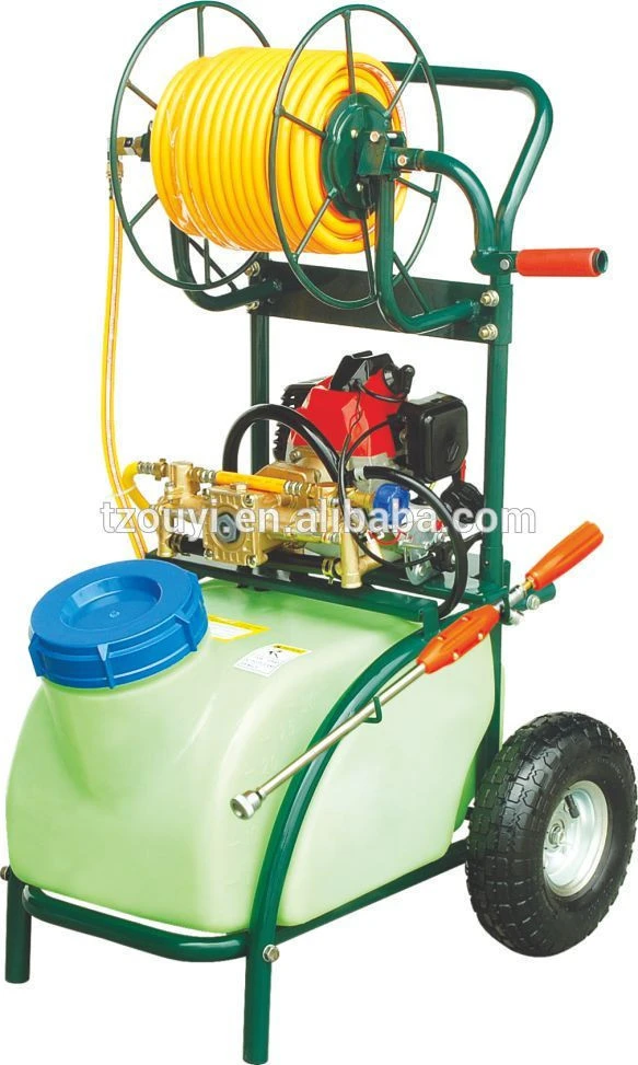 Buy 30l Power Sprayer For Weed Or Pest Control Spray With Tank Trolley Hose  Reel from Taizhou Ouyi Agriculture Machinery And Technology Co., Ltd.,  China