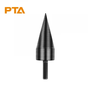 32mm/42mm Hexagon Wood Splitting Electric Hammer Drill Bit Splitter Cone Firewood Drill Bit