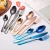 Import 36 Piece Rainbow Cutlery Set Wholesale Fork And Spoon Set Stainless Steel Cutlery Set Stainless Steel from China