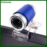 360 Degree clip on USB Webcam 12 Megapixel HD Web Camera with MIC Microphone for Computer PC Laptop Users