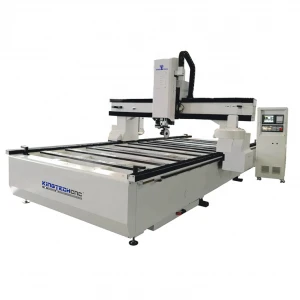 4 Axis Metal CNC Router With Blade Tool Magazine For Aluminum