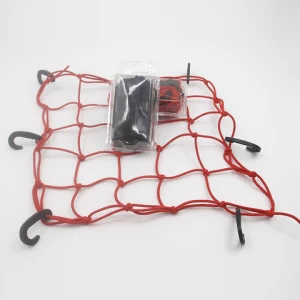 40 * 40cm factory  motorcycle  Elastic rope  a hook  Luggage net