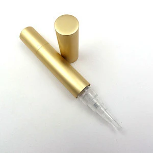 4ml Empty aluminum nail polish oil pen for filling cuticle oil, nutrition oil
