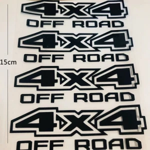 4Pcs  4x4 Off road Decal Sticker window sticker