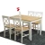 Import 5 Pcs  dining tables chairs wooden carved dining table set dining tables from China